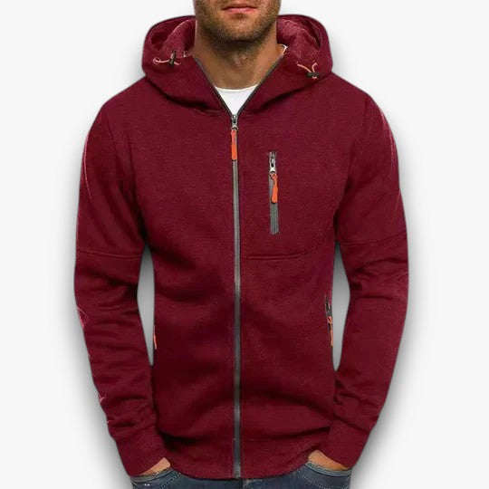 Rupert - Hoodie Met Rits Voor Heren