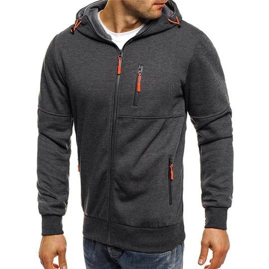 Rupert - Hoodie Met Rits Voor Heren