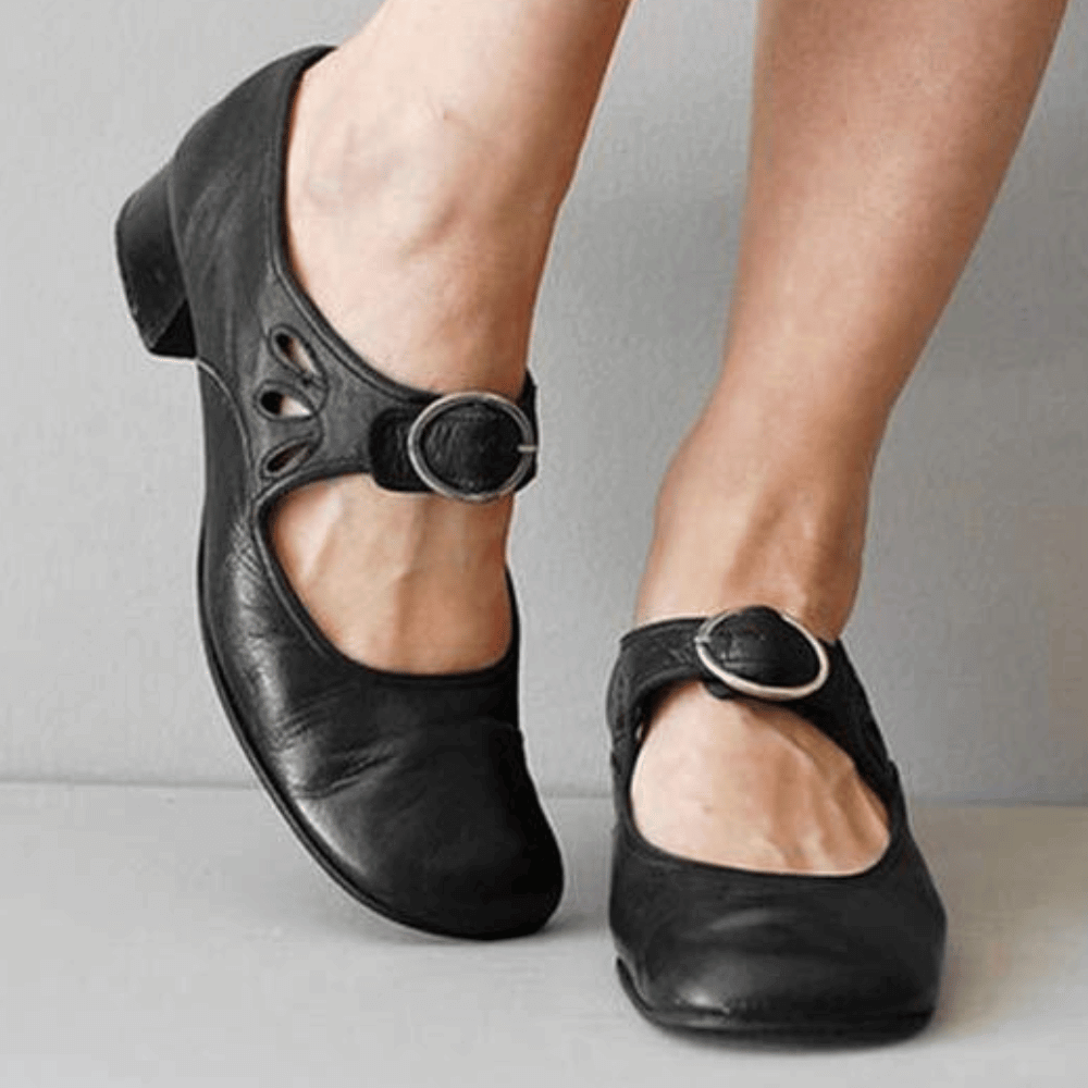 Zadie - Elegante Leren Sandaal voor Dames