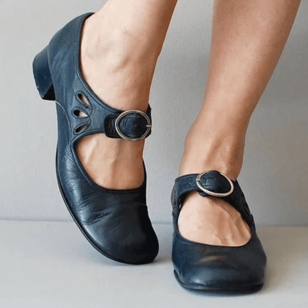 Zadie - Elegante Leren Sandaal voor Dames