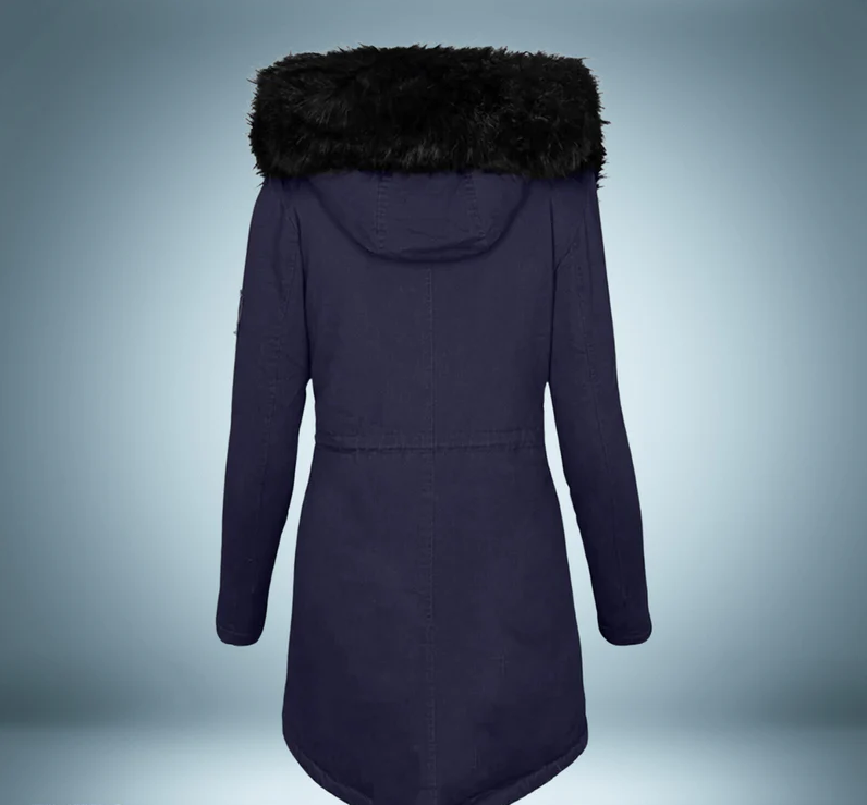 Ysoria - Elegante Parka met Bontkraag voor Dames