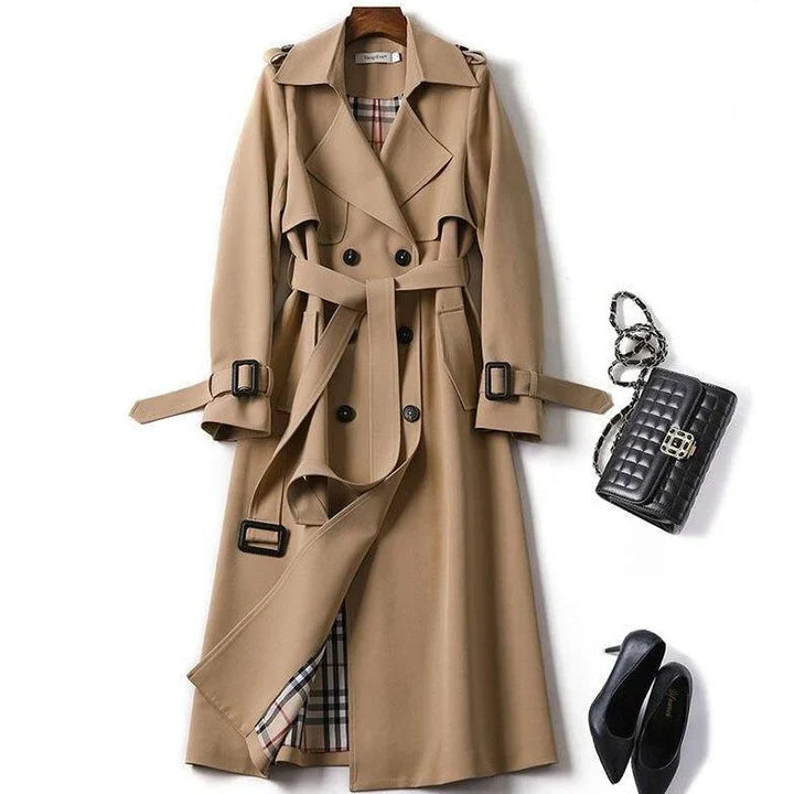 Lianne - Lange Trenchcoat voor Dames