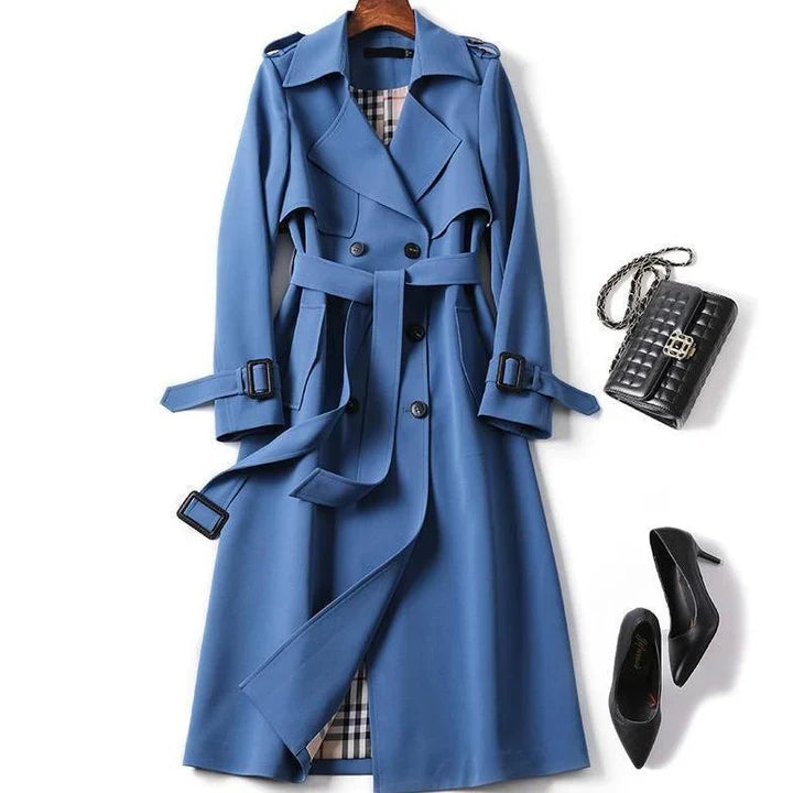 Lianne - Lange Trenchcoat voor Dames