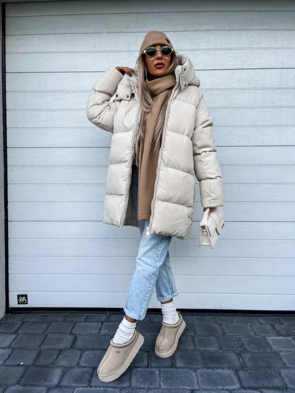 Aline - Elegante en Warme Pufferjas voor Dames