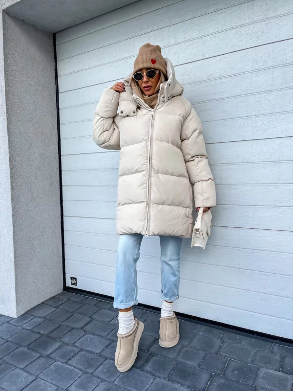 Aline - Elegante en Warme Pufferjas voor Dames