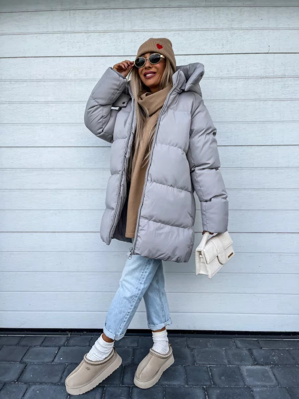 Aline - Elegante en Warme Pufferjas voor Dames