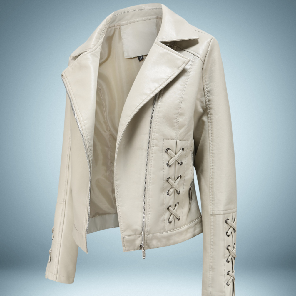 Aricia - Lerenjas met Gevlochten Details voor Dames