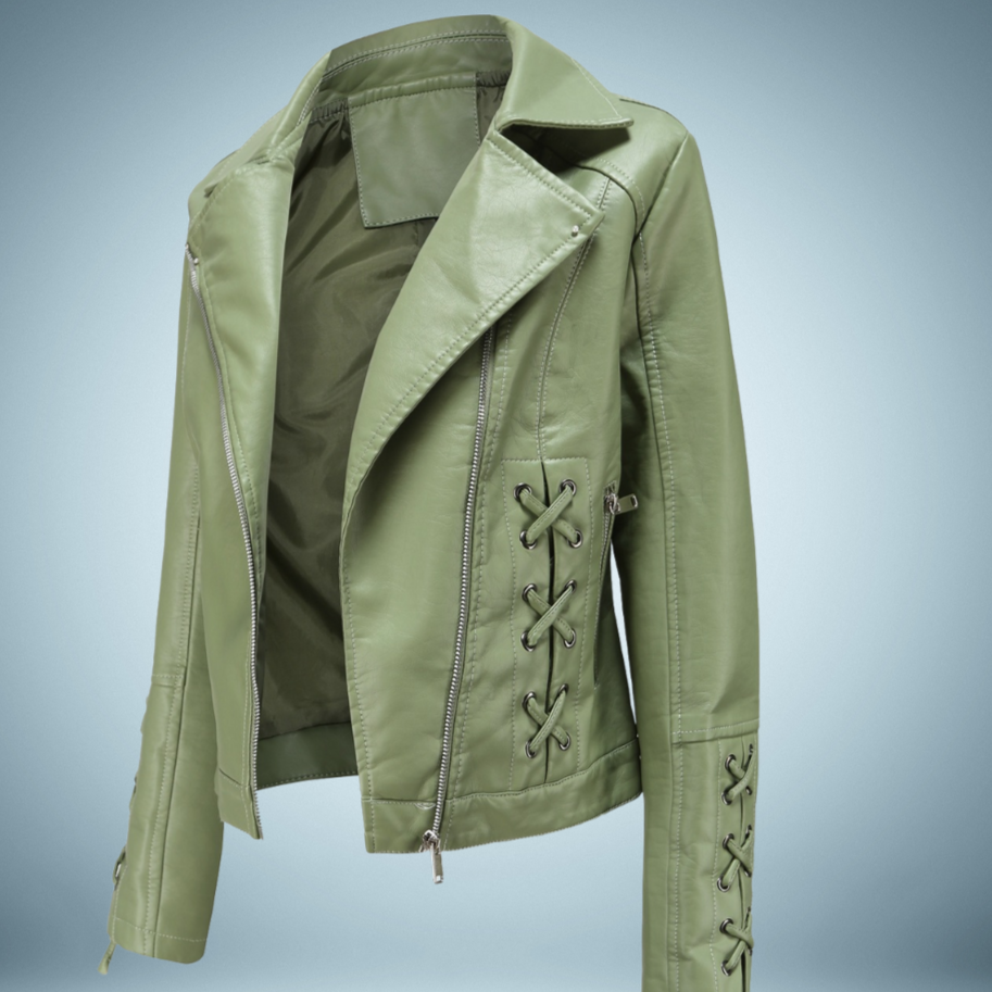 Aricia - Lerenjas met Gevlochten Details voor Dames