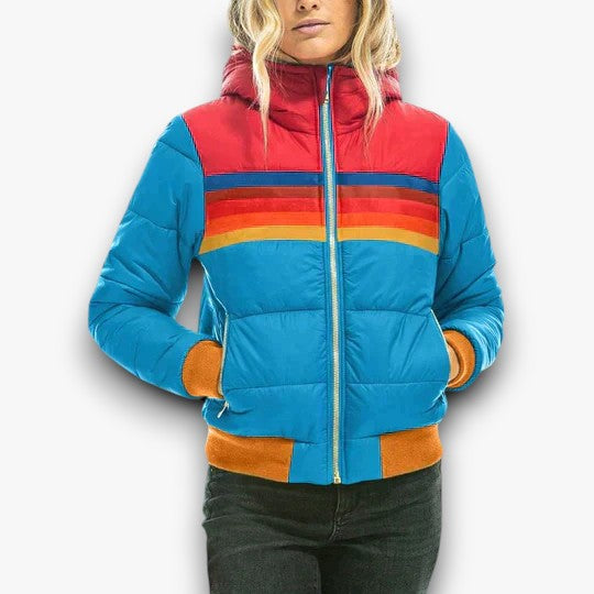 Zelia - Regenboog Bodywarmer Vest voor Dames