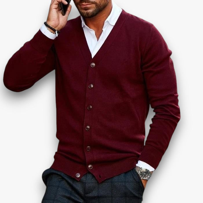 Adrian - Casual Gebreide Vest voor Heren
