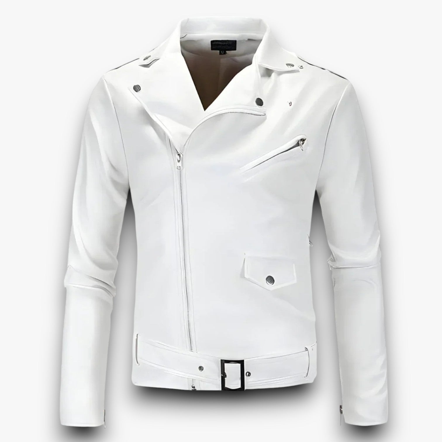 Abe - Slim-Fit Imitatie Lerenjas voor Dames