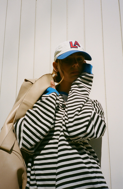 Lyndra - Oversized Gestreepte Trui voor Dames