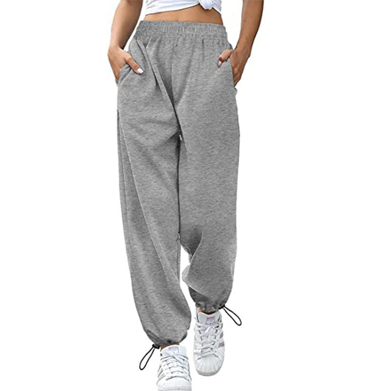 Avalis - Relaxed Fit Sportbroek met Wijde Pijpen voor Dames
