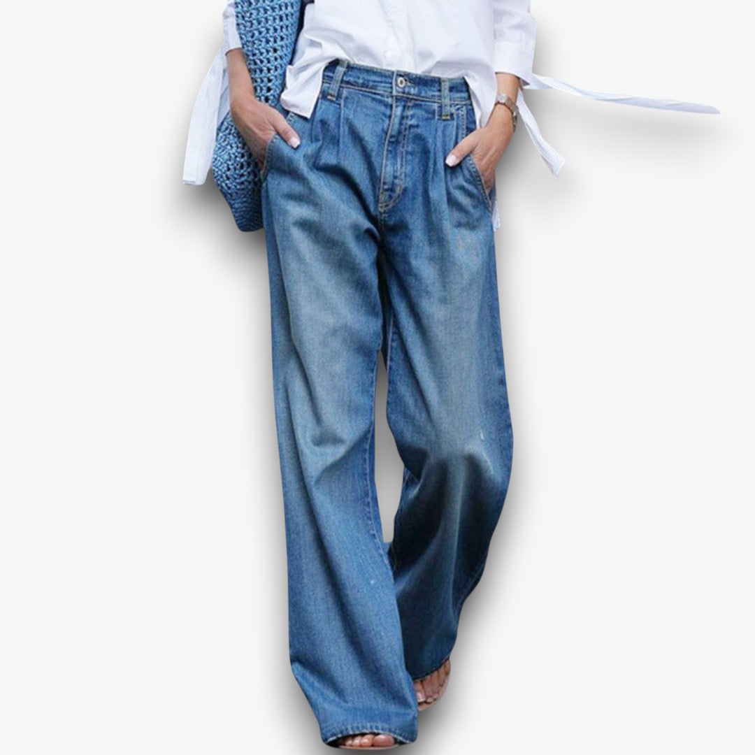 Calemina - Jeans met Wijde Pijpen voor Dames