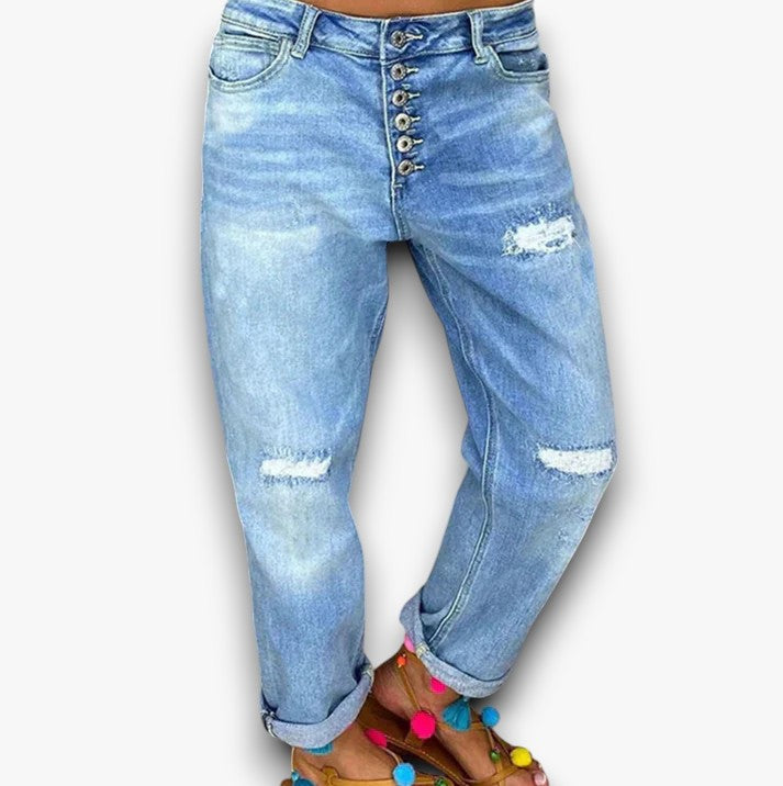 Calyra - Luchtige Zomerjeans voor Dames