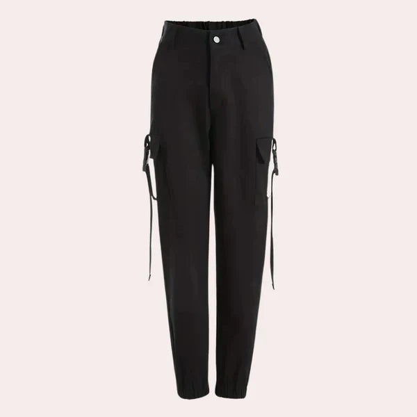 Sully - Cargo Broek met Hoge Taille voor Dames