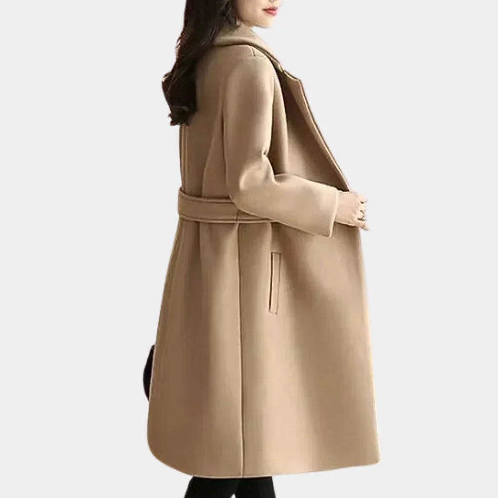 Cassara - Lange Winterjas voor Dames