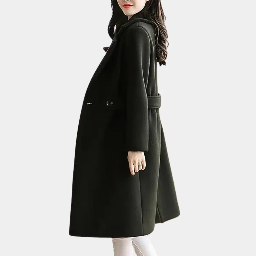 Cassara - Lange Winterjas voor Dames