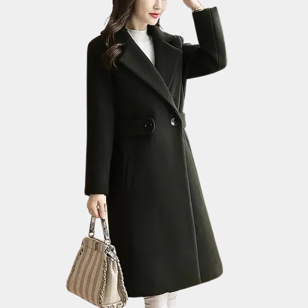 Cassara - Lange Winterjas voor Dames