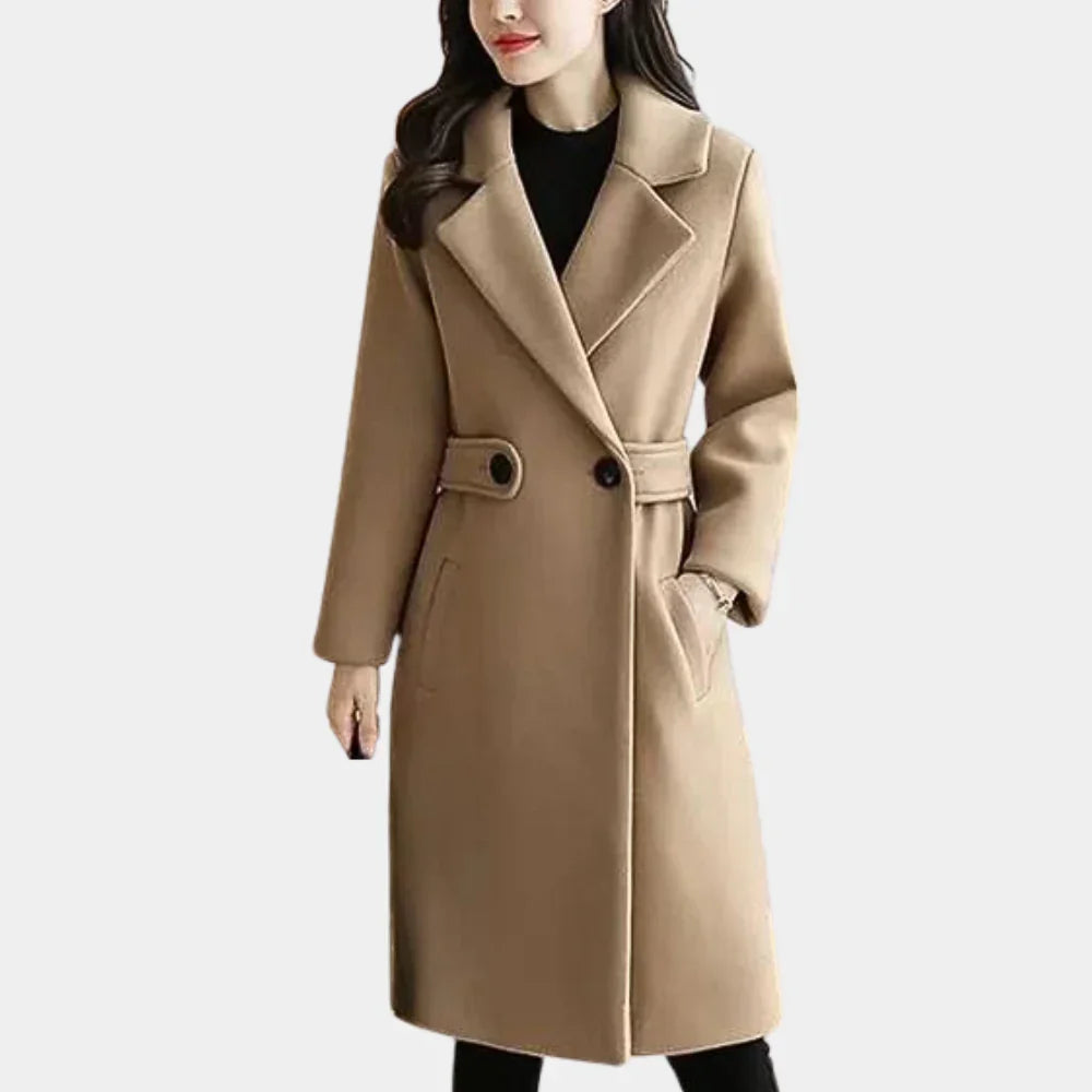 Cassara - Lange Winterjas voor Dames