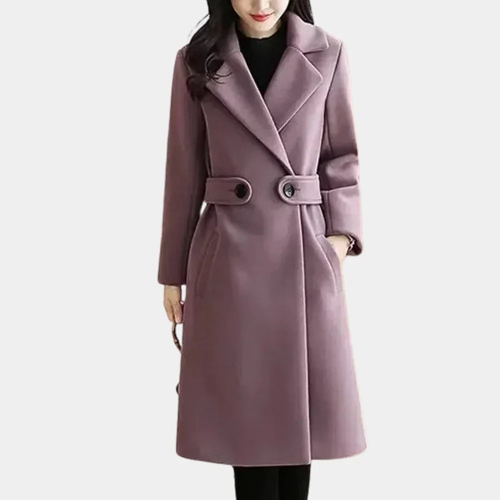 Cassara - Lange Winterjas voor Dames