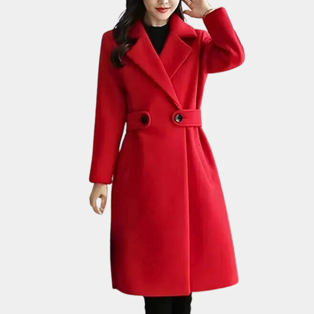 Cassara - Lange Winterjas voor Dames