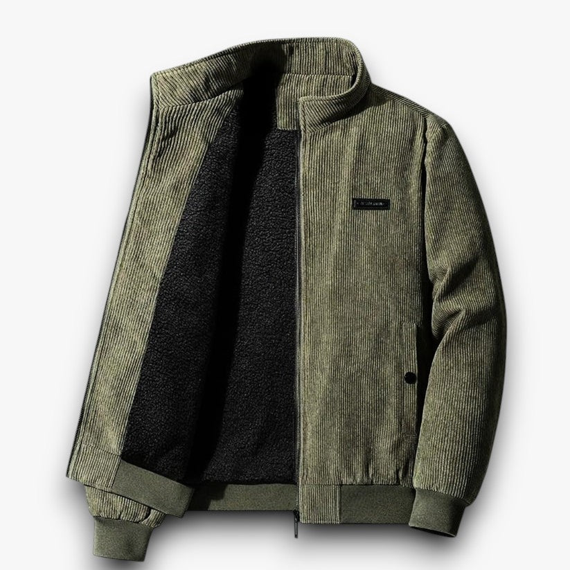 William - Retro Corduroy Bomberjack voor Heren