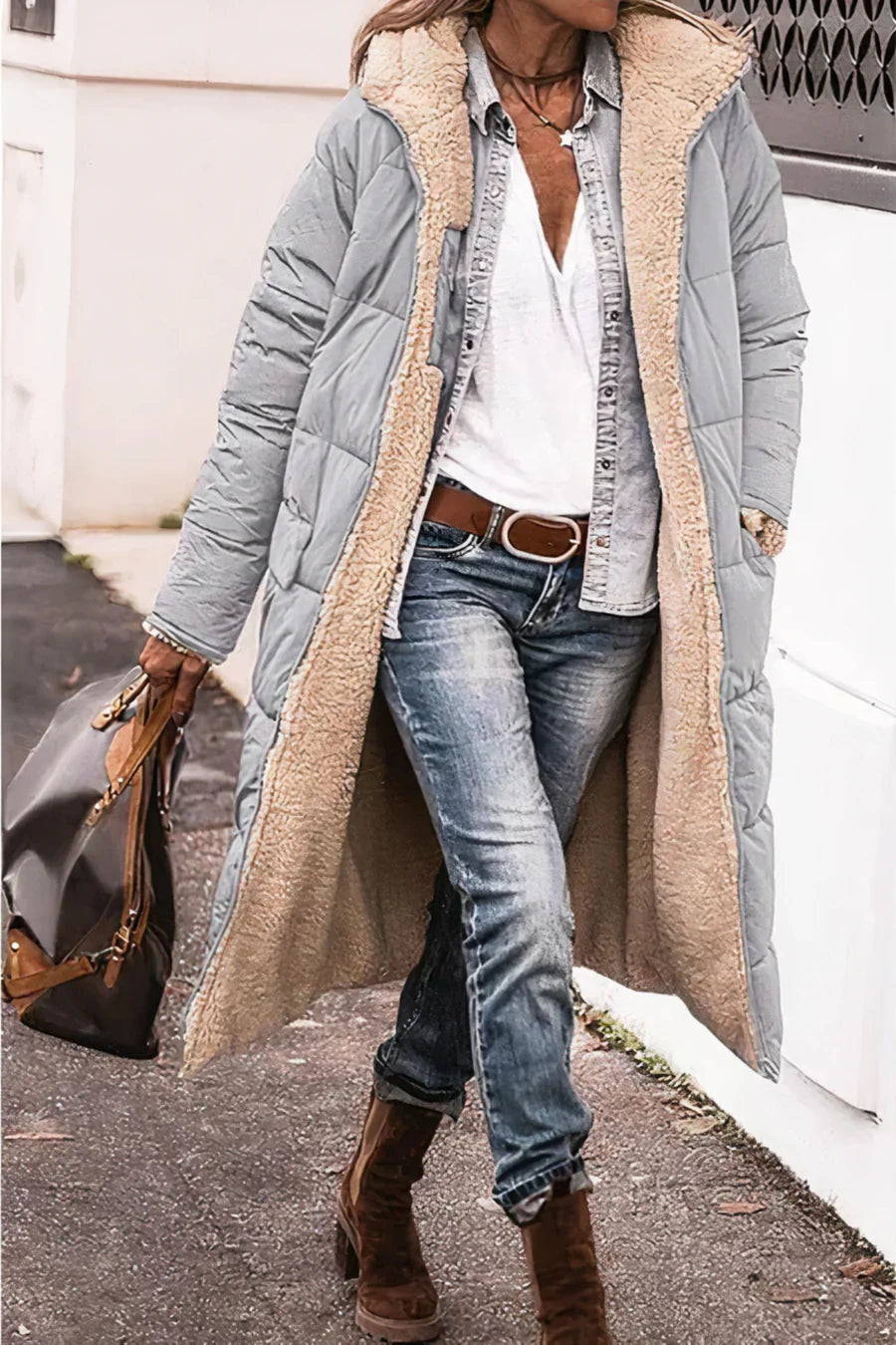 Nyala - Elegante en Omkeerbare Parka voor Dames