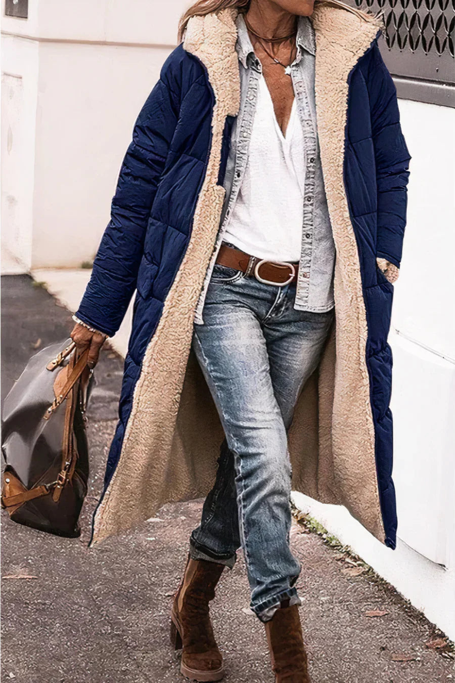 Nyala - Elegante en Omkeerbare Parka voor Dames