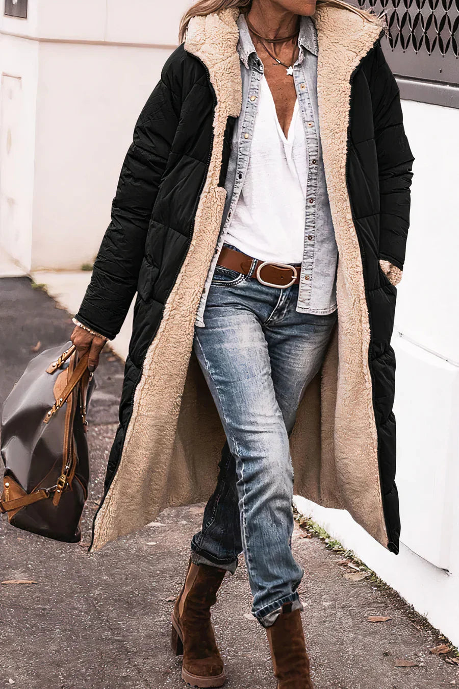 Nyala - Elegante en Omkeerbare Parka voor Dames
