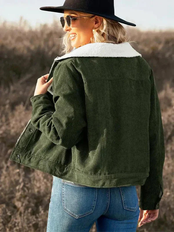 Embrith - Corduroy Winterjas voor Dames