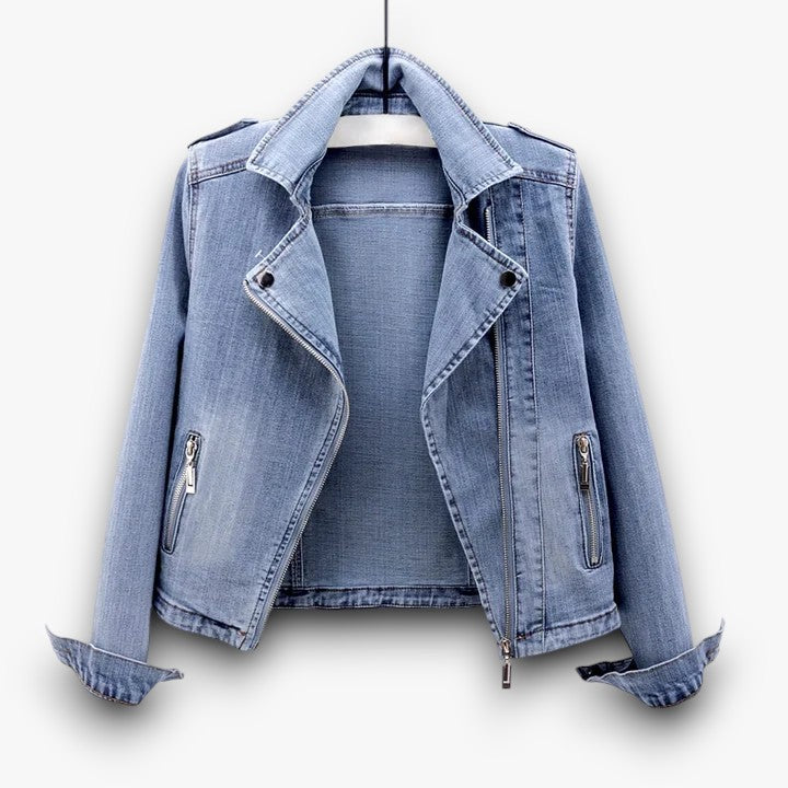 Xenia - Casual Denimjas voor Dames