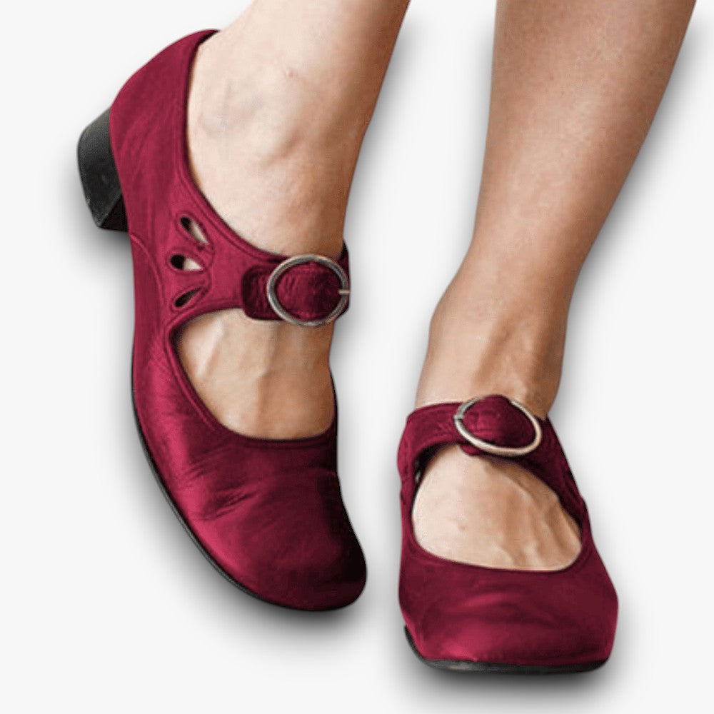 Zadie - Elegante Leren Sandaal voor Dames
