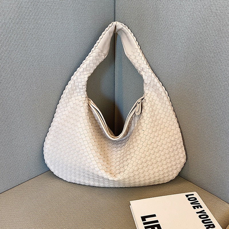 Elowyn - Casual PU Leren Schoudertas voor Dames