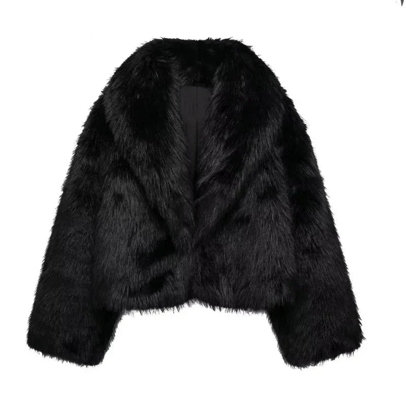Isolda - Pluche Winterjas voor Dames