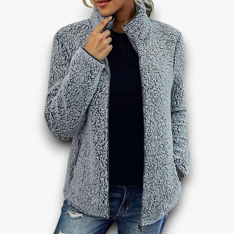Alyse - Winter Teddyjack Voor Dames