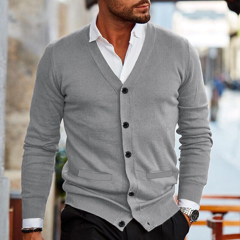 Adrian - Casual Gebreide Vest voor Heren