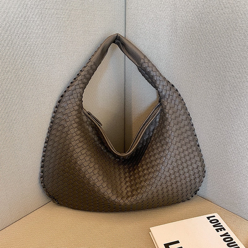 Elowyn - Casual PU Leren Schoudertas voor Dames