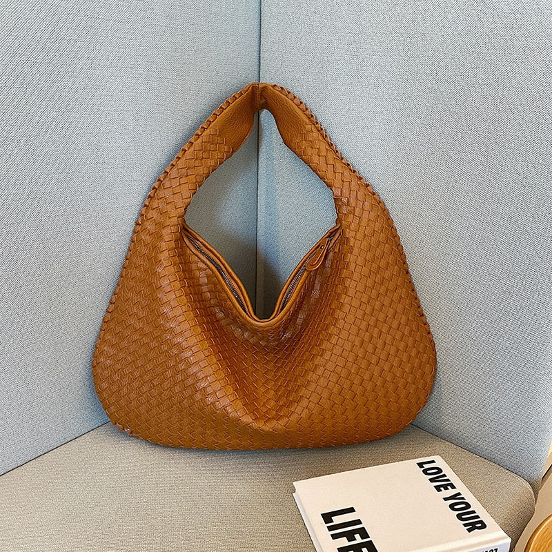 Elowyn - Casual PU Leren Schoudertas voor Dames
