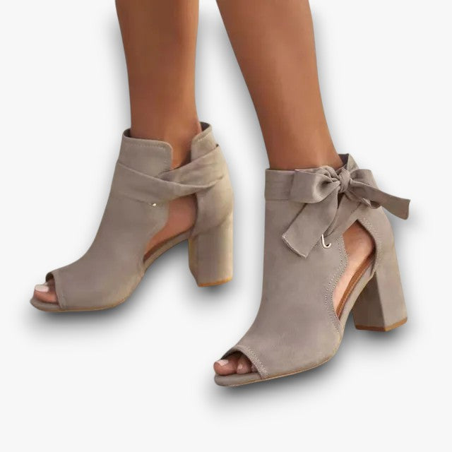 Millie - Hooggehakte Sandalen met Strik voor Dames