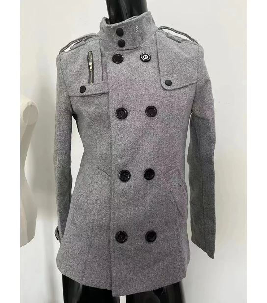 Indigo - Winter Trench Coat voor Heren