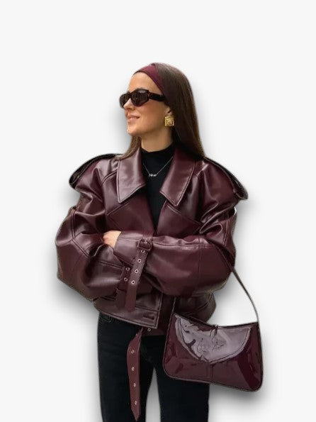 Zianelle - Winter Leren Jas voor Dames