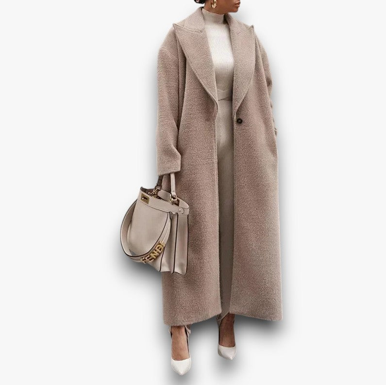 Fialette - Casual en Trendy Lange Jas voor Dames
