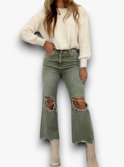 Velina - Gescheurde Jeans voor Dames