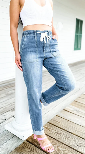 Felysse - Denim Joggingbroek voor Dames