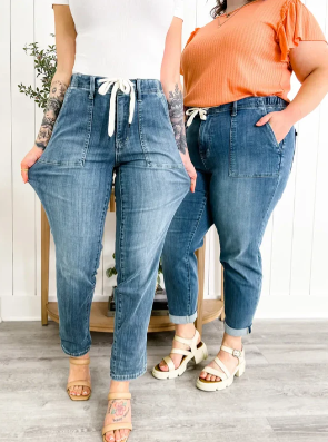 Felysse - Denim Joggingbroek voor Dames