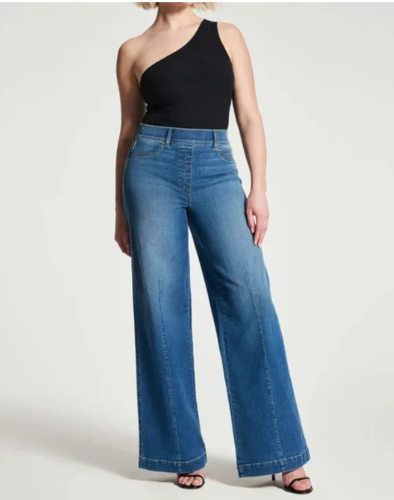 Lisandra - Jeans met Wijde Pijpen voor Dames