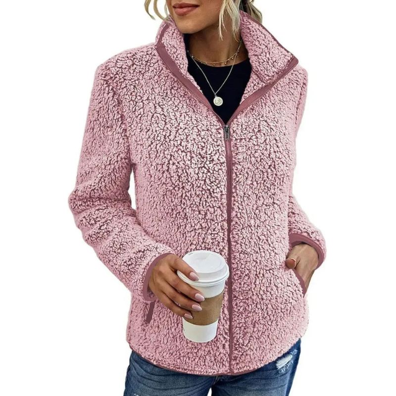 Alyse - Winter Teddyjack Voor Dames