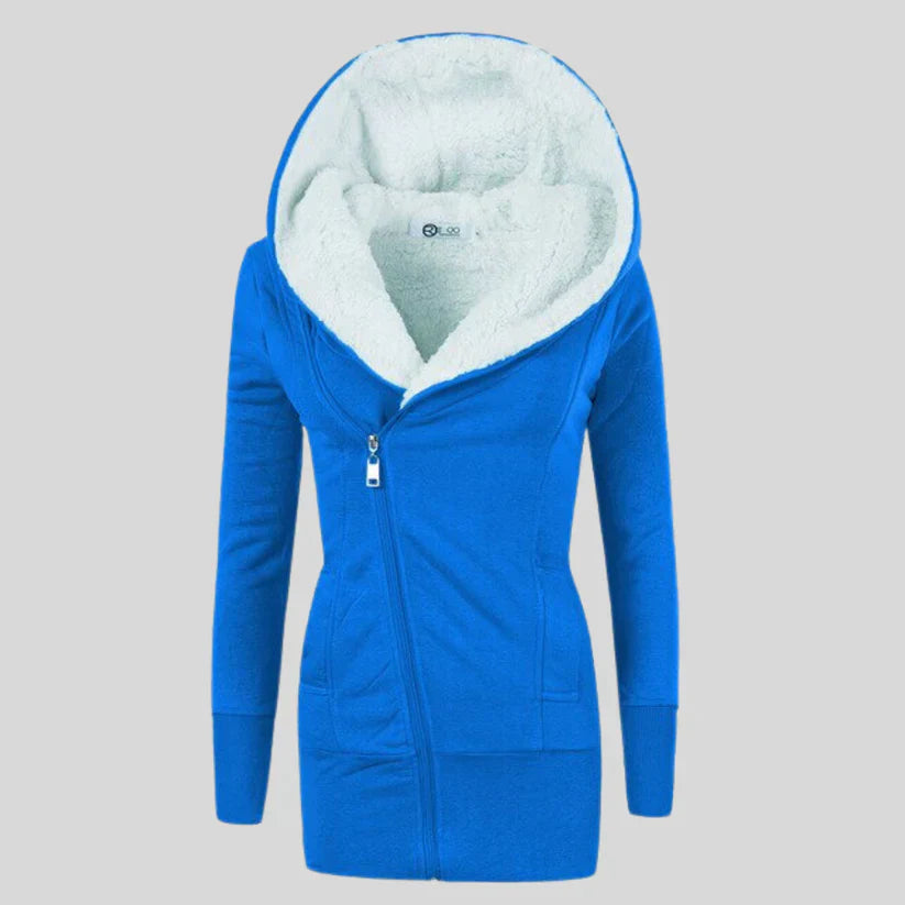 Vyressa - Essentiële Fleece Zip-up Capuchon voor Dames