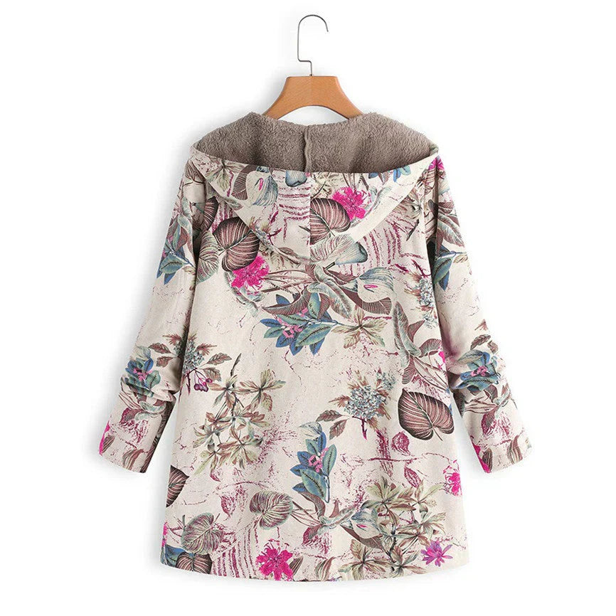Zurina - Winterjas met Patroon voor Dames